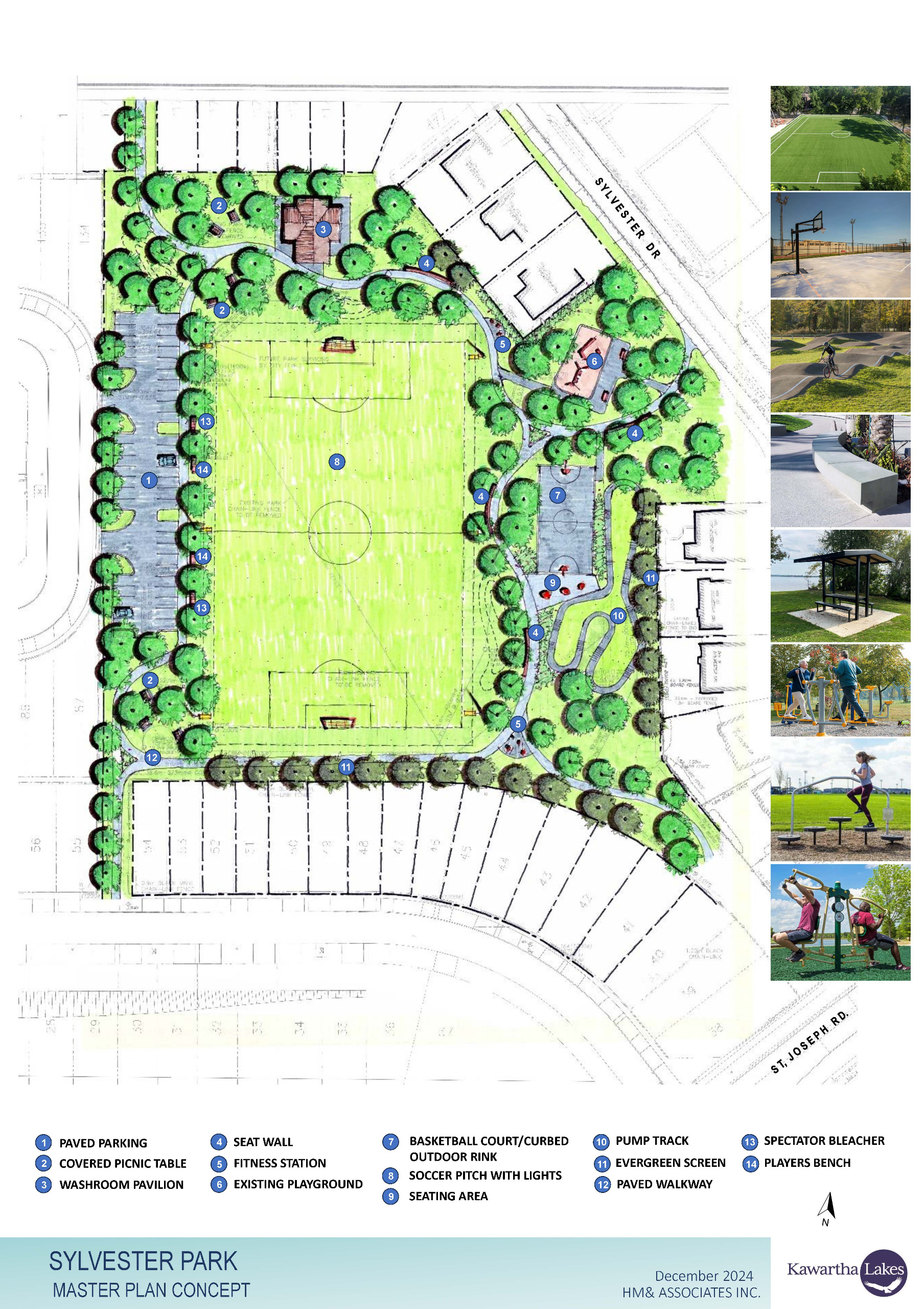Concept design drawing for Sylvester Park expansion