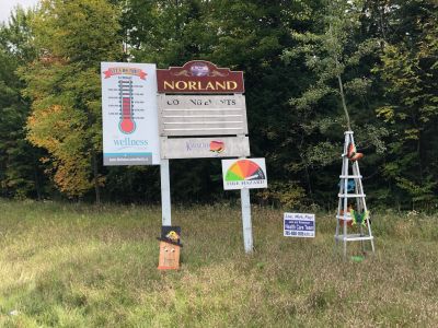 Norland entrance sign
